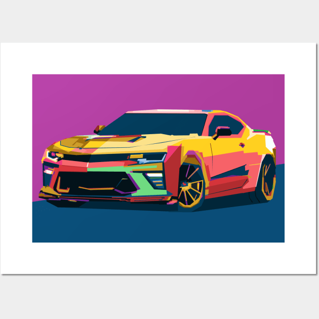 CHEVROLET ILLUSTRATION Wall Art by Shuriken